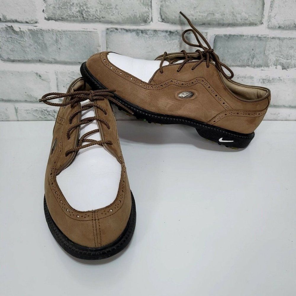 Nike Air Zoom Jewel‎ 192040 Women's 6 Brown Leather Golf Shoes